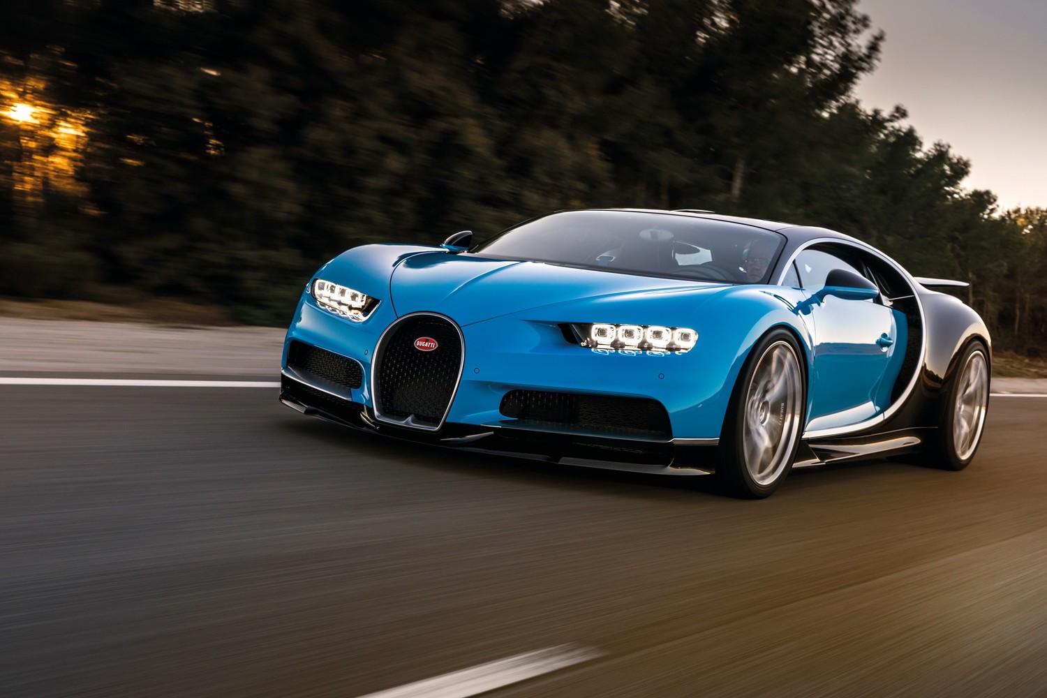Bugatti Chiron рекорд скорости