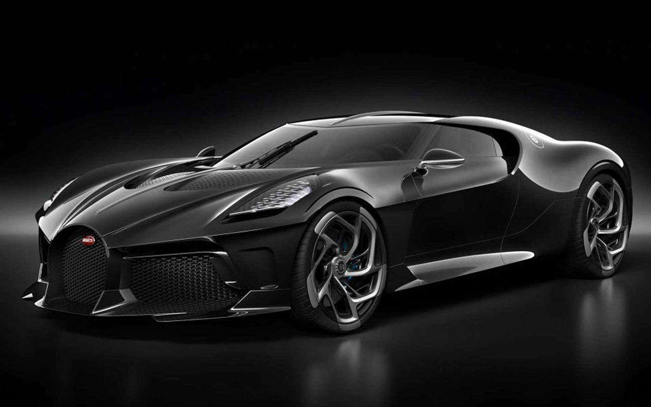 Самый дорогой автомобиль в мире Гиперкар Bugatti La Voiture Noire