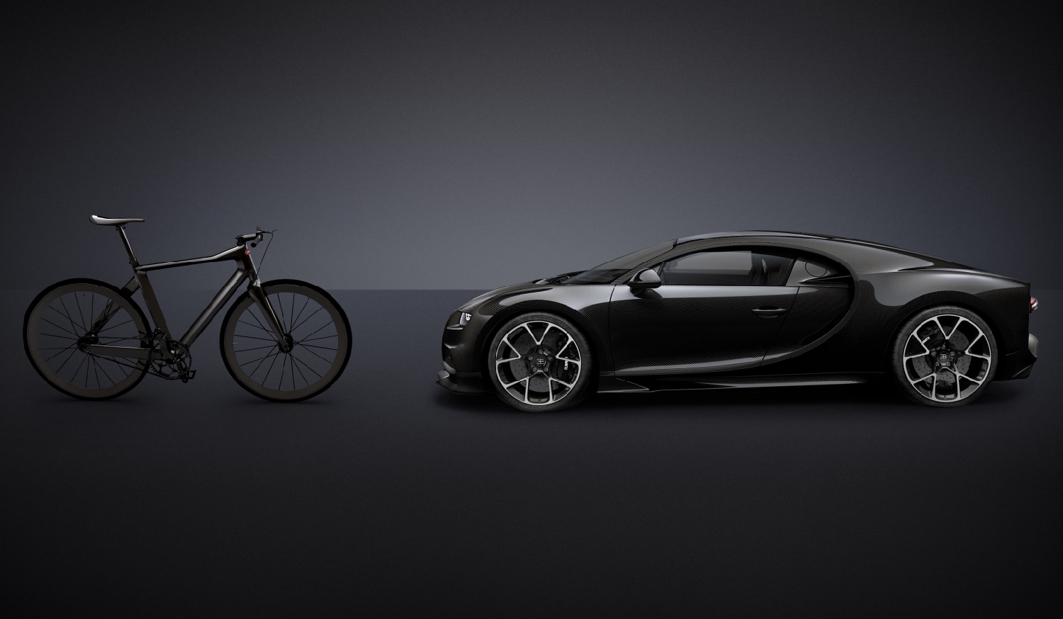 Гоняй на велике Bugatti