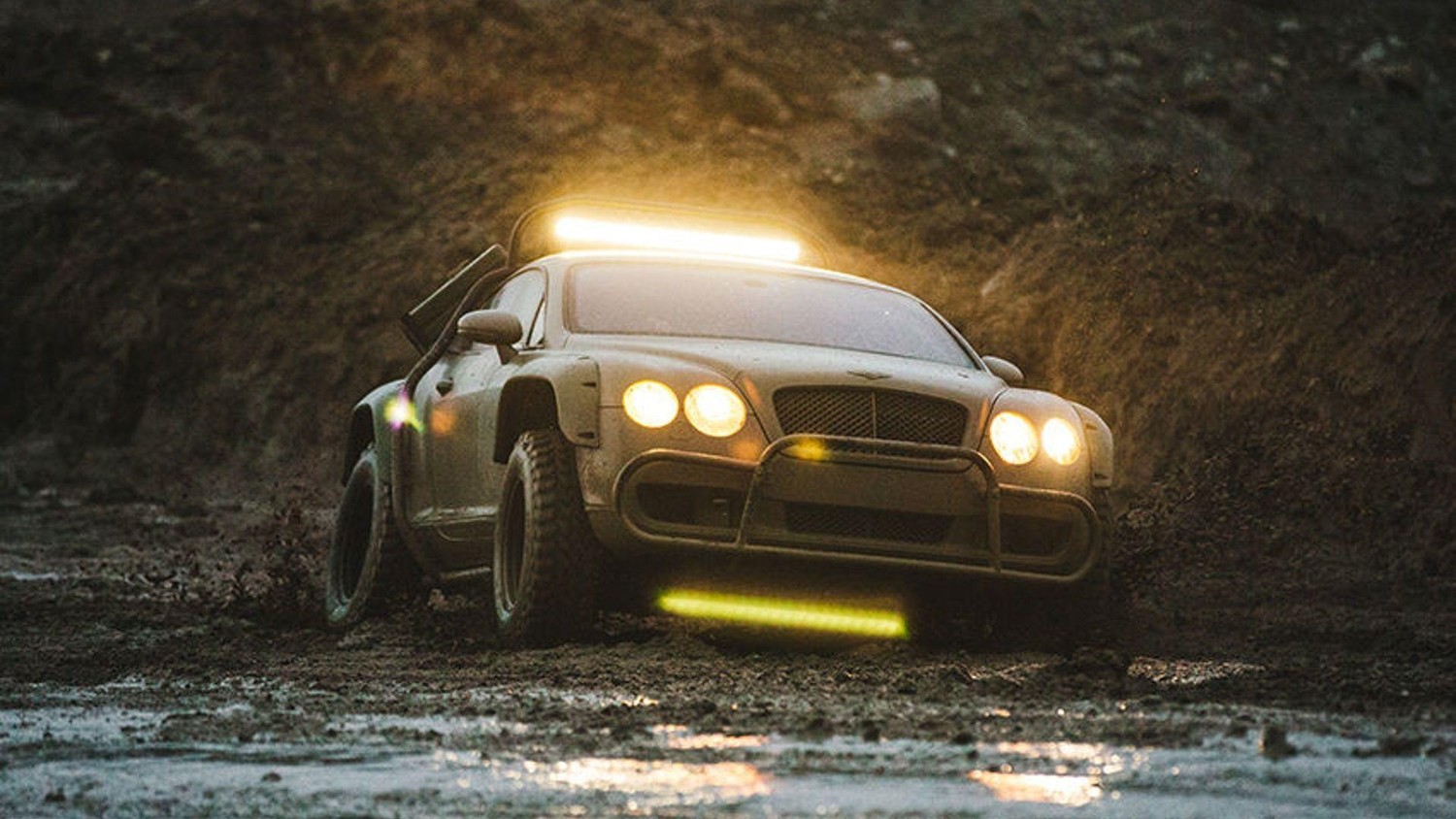 Bentley Continental GT, подготовленное для апокалипсиса