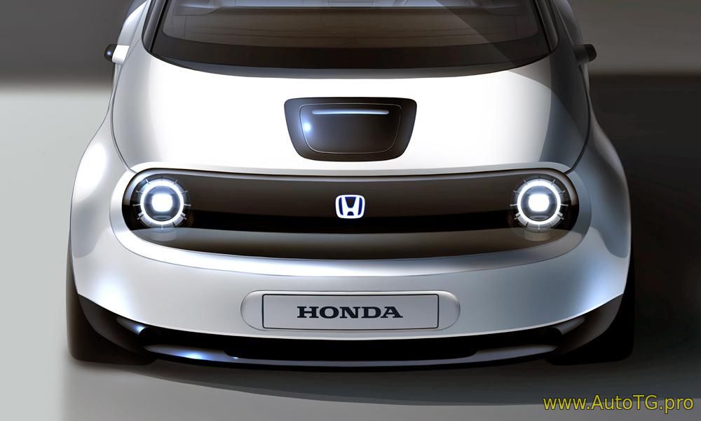Honda выпускает первый эскиз серийной модели Urban EV