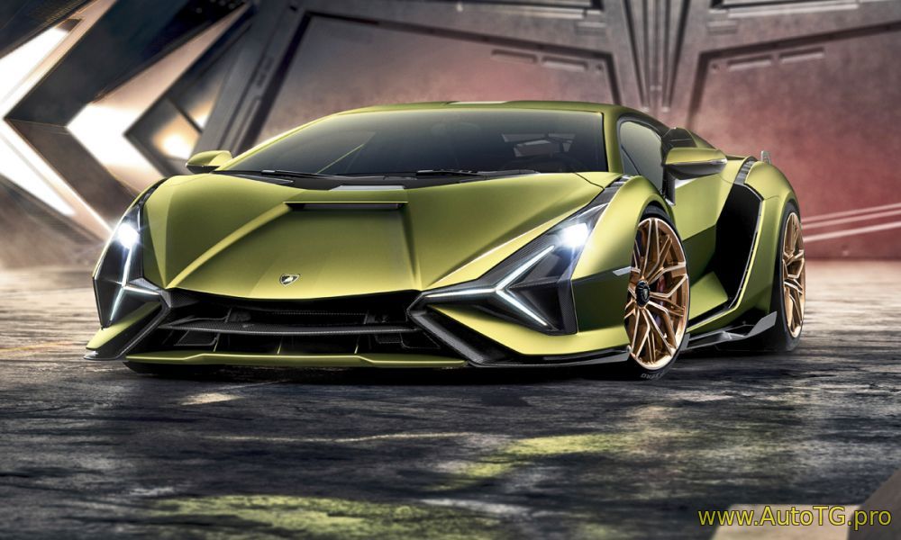 Покрытие Lamborghini Sián с V12 мощностью 602 кВт!