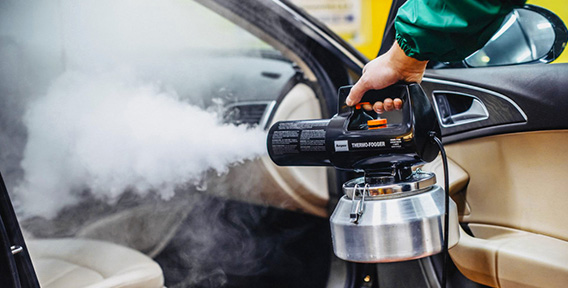 Сухой туман для устранения запаха в авто: виды, применение, стоимость